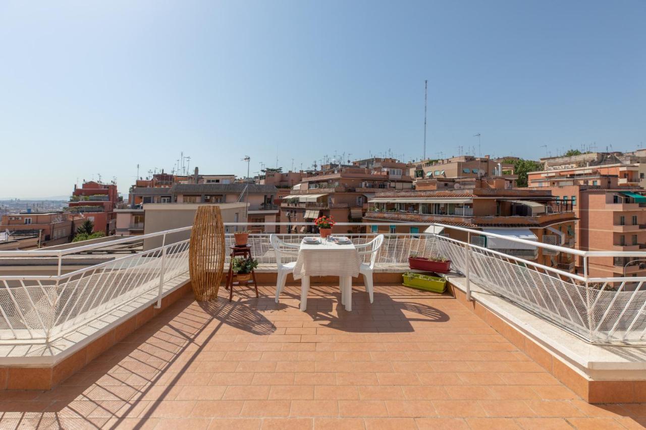 Iflat Shiny Penthouse In Balduina Apartment Rome Luaran gambar